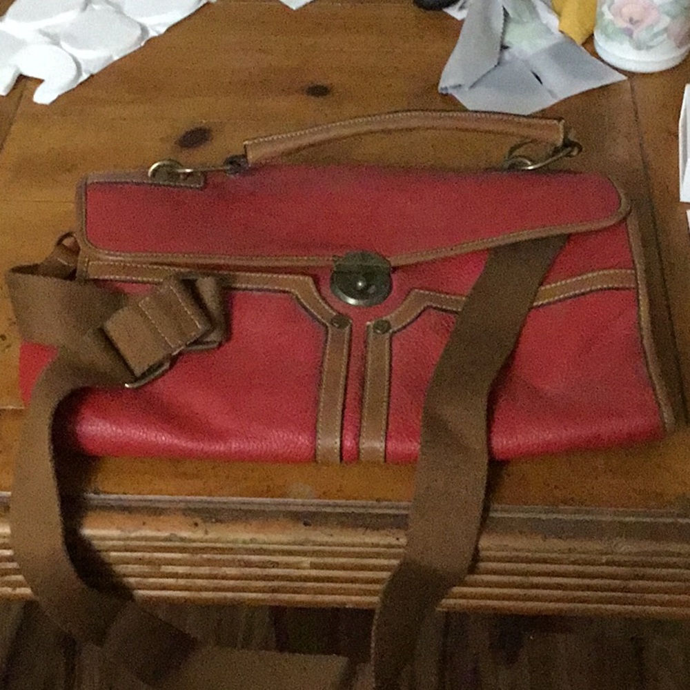 Prix De Dressage Red Handbag